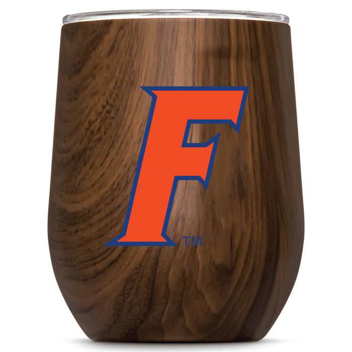 Corkcicle Stemless Wine Glass with Florida Gators F Logo