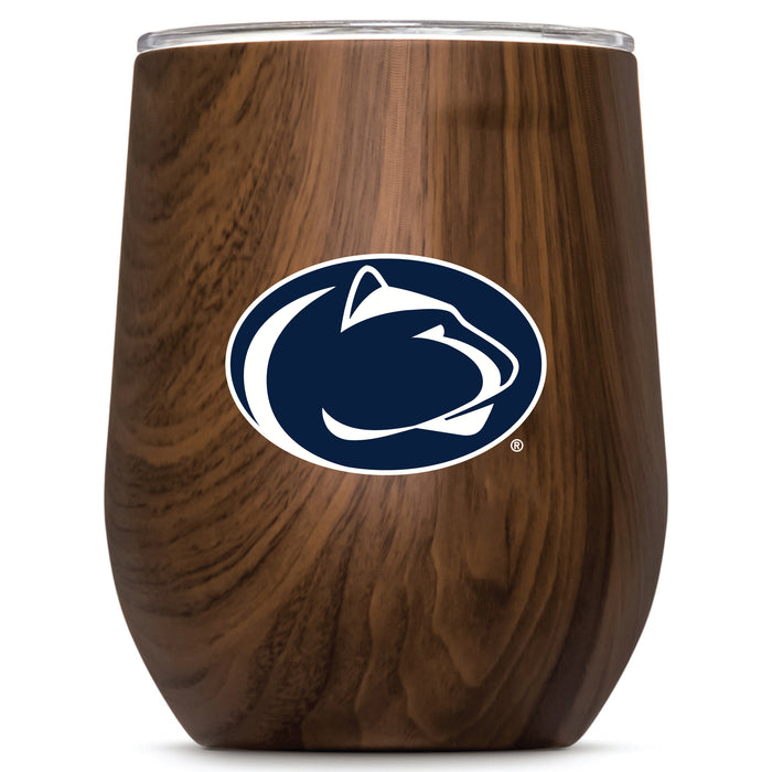 Corkcicle Stemless Wine Glass with Penn State Nittany Lions Primary Logo