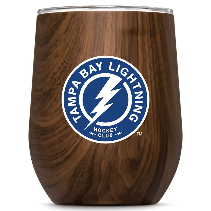 Corkcicle Stemless Wine Glass with Tampa Bay Lightning Secondary Logo