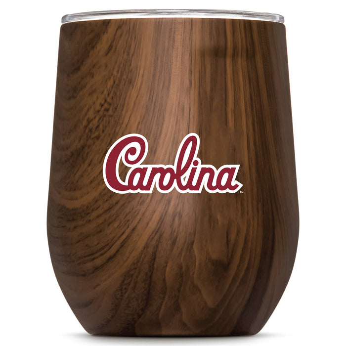 Corkcicle Stemless Wine Glass with South Carolina Gamecocks Carolina