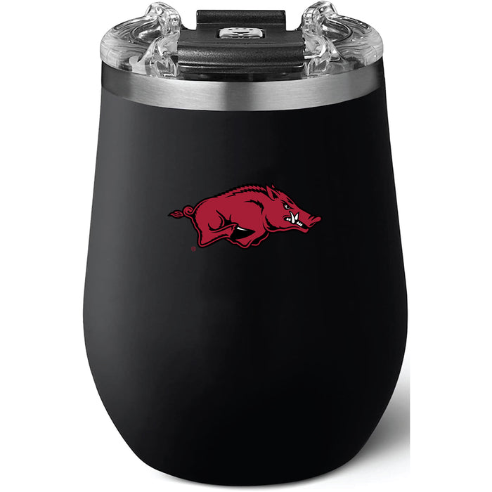 BruMate Uncork'd XL Wine Tumbler with Arkansas Razorbacks Primary Logo