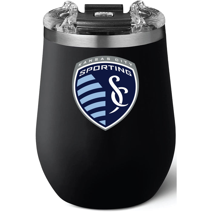 BruMate Uncork'd XL Wine Tumbler with Sporting Kansas City Primary Logo