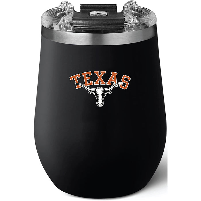 BruMate Uncork'd XL Wine Tumbler with Texas Longhorns  Secondary Logo