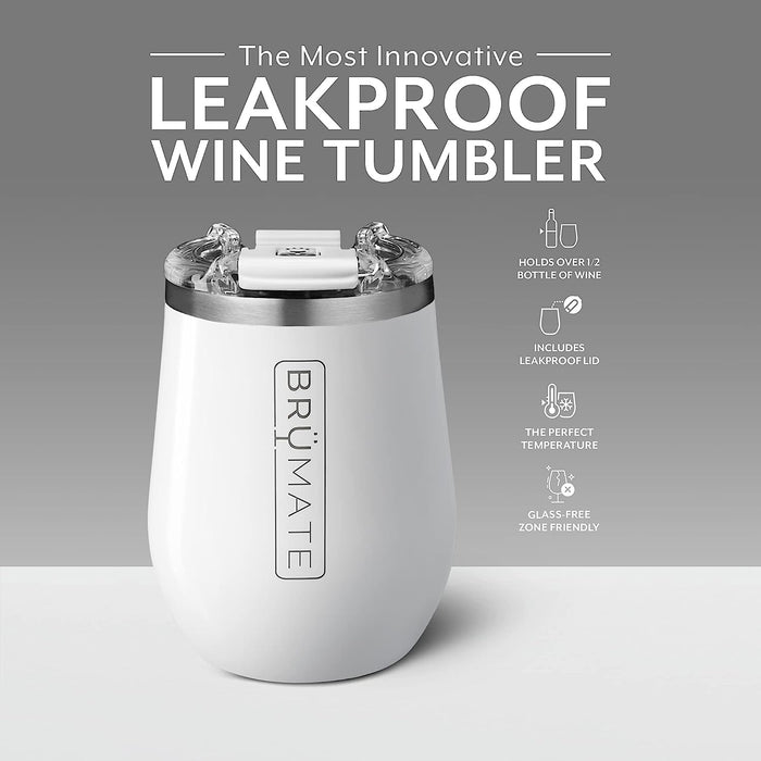 BruMate Uncork'd XL Wine Tumbler with Georgia Bulldogs Secondary Logo