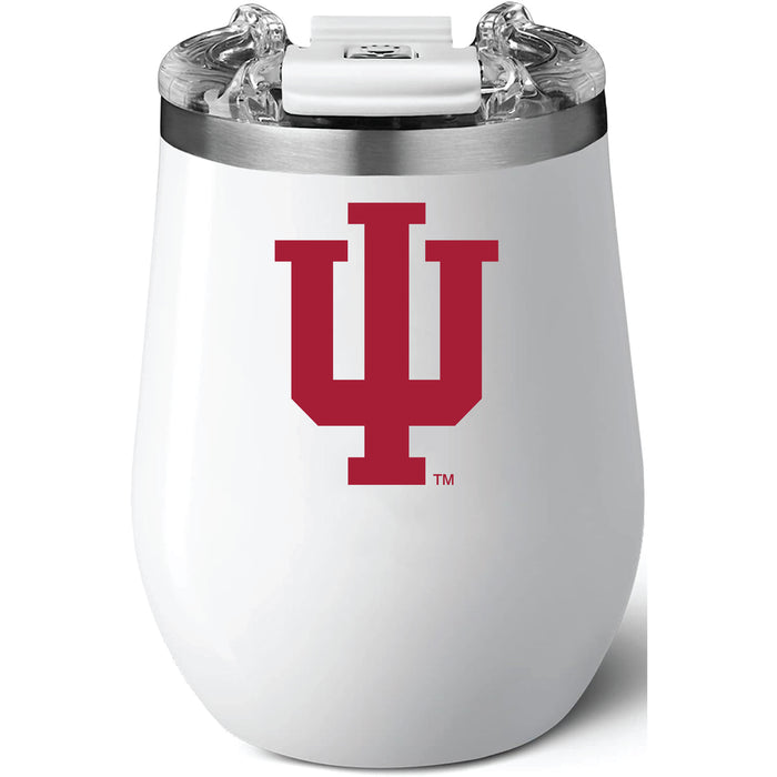 BruMate Uncork'd XL Wine Tumbler with Indiana Hoosiers Primary Logo