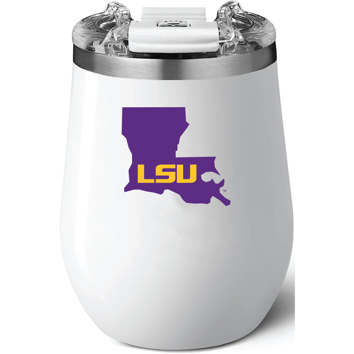 BruMate Uncork'd XL Wine Tumbler with LSU Tigers State Design