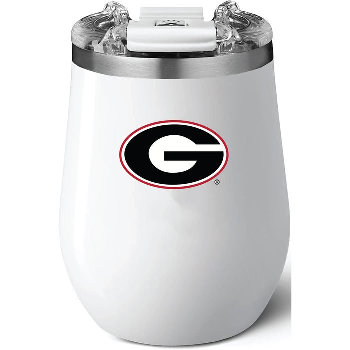 BruMate Uncork'd XL Wine Tumbler with Georgia Bulldogs Primary Logo