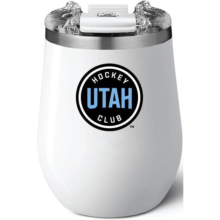 BruMate Uncork'd XL Wine Tumbler with Utah Hockey Club Primary Mark