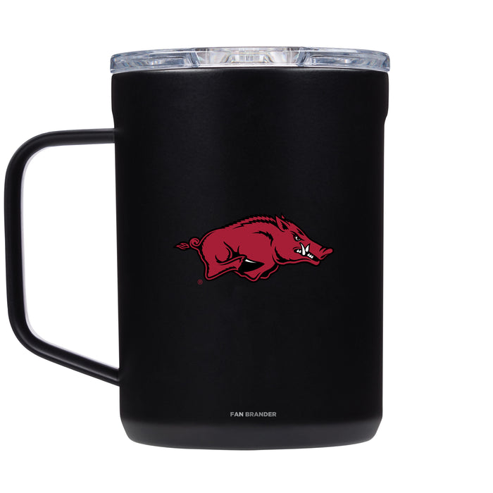 Corkcicle Coffee Mug with Arkansas Razorbacks Primary Logo