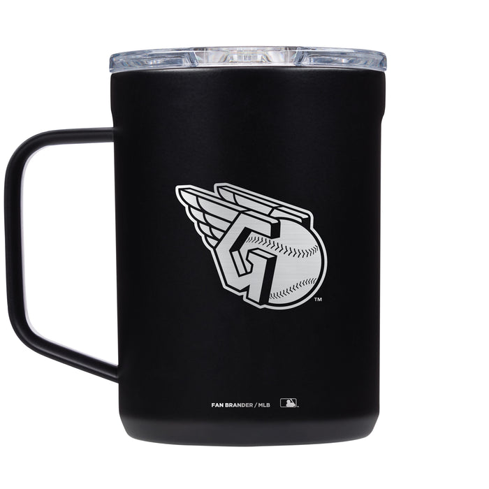 Corkcicle Coffee Mug with Cleveland Guardians Etched Primary Logo