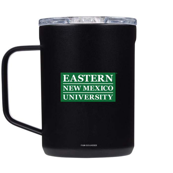 Corkcicle Coffee Mug with Eastern New Mexico Greyhounds Primary Logo