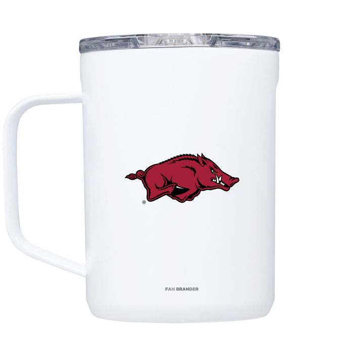 Corkcicle Coffee Mug with Arkansas Razorbacks Primary Logo