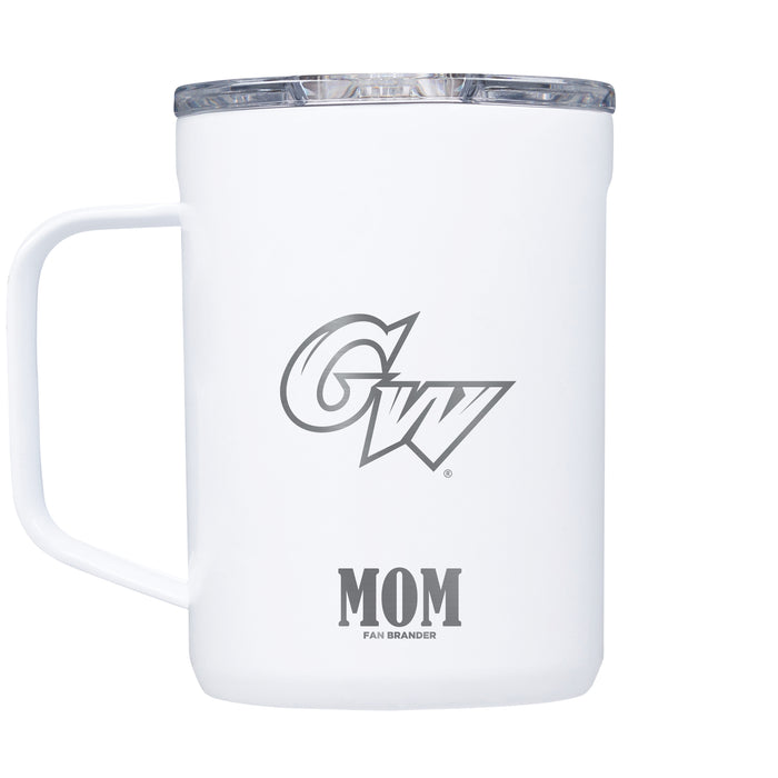 Corkcicle Coffee Mug with George Washington Revolutionaries Etched Mom with Primary Logo