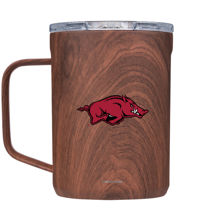 Corkcicle Coffee Mug with Arkansas Razorbacks Primary Logo