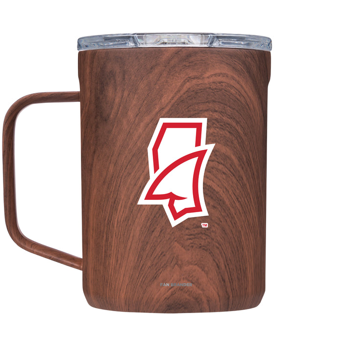 Corkcicle Coffee Mug with Mississippi Ole Miss Mississippi Land Shark