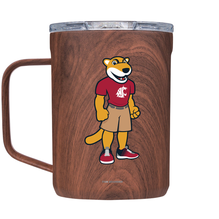 Corkcicle Coffee Mug with Washington State Cougars Secondary Logo