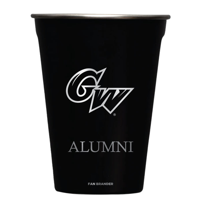 Corkcicle Eco Stacker Cup with George Washington Revolutionaries Etched Alumni with Primary Logo