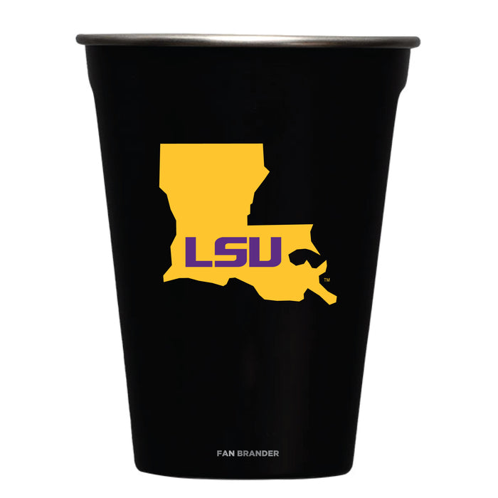 Corkcicle Eco Stacker Cup with LSU Tigers State Design