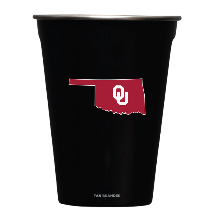 Corkcicle Eco Stacker Cup with Oklahoma Sooners State Design