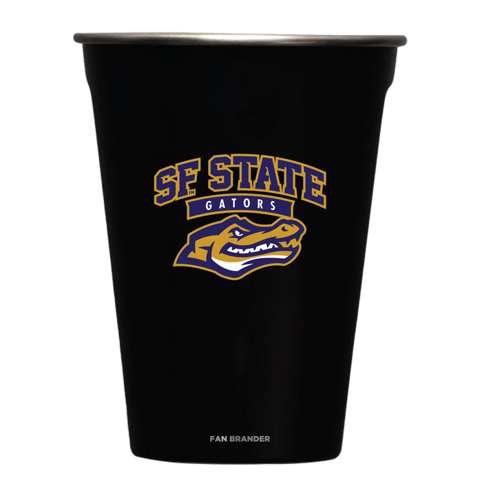 Corkcicle Eco Stacker Cup with San Francisco State U Gators Secondary Logo