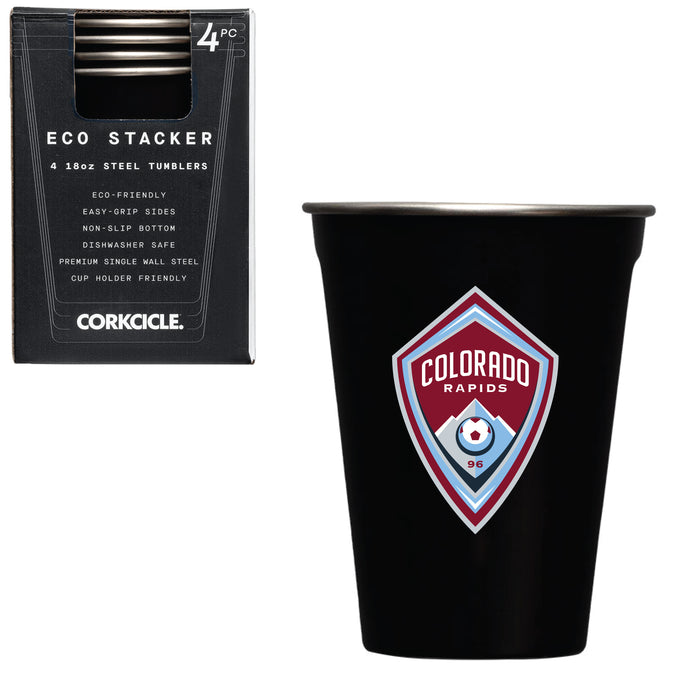 Corkcicle Eco Stacker Cup with Colorado Rapids Primary Logo