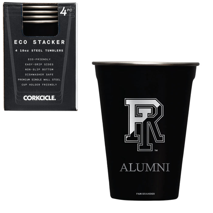 Corkcicle Eco Stacker Cup with Rhode Island Rams Alumni Primary Logo