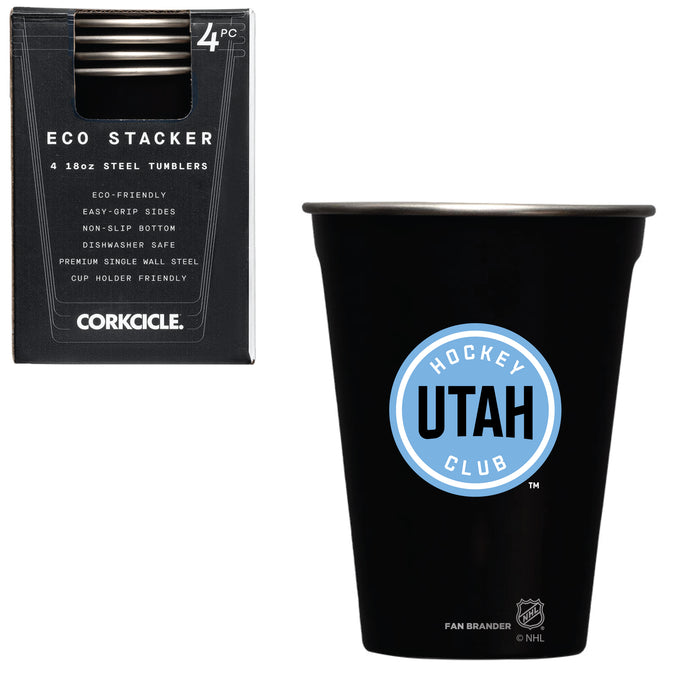 Corkcicle Eco Stacker Cup with Utah Hockey Club Primary Mark