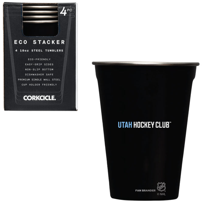 Corkcicle Eco Stacker Cup with Utah Hockey Club Wordmark