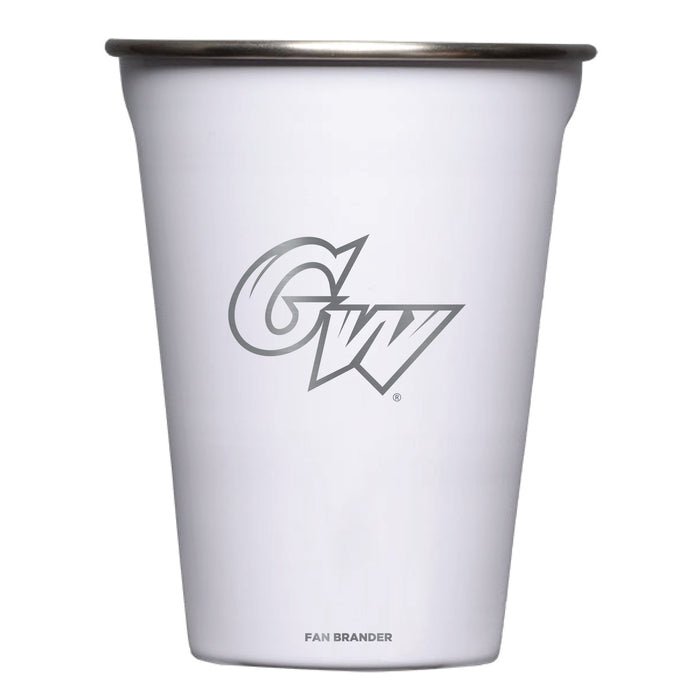 Corkcicle Eco Stacker Cup with George Washington Revolutionaries Etched Primary Logo