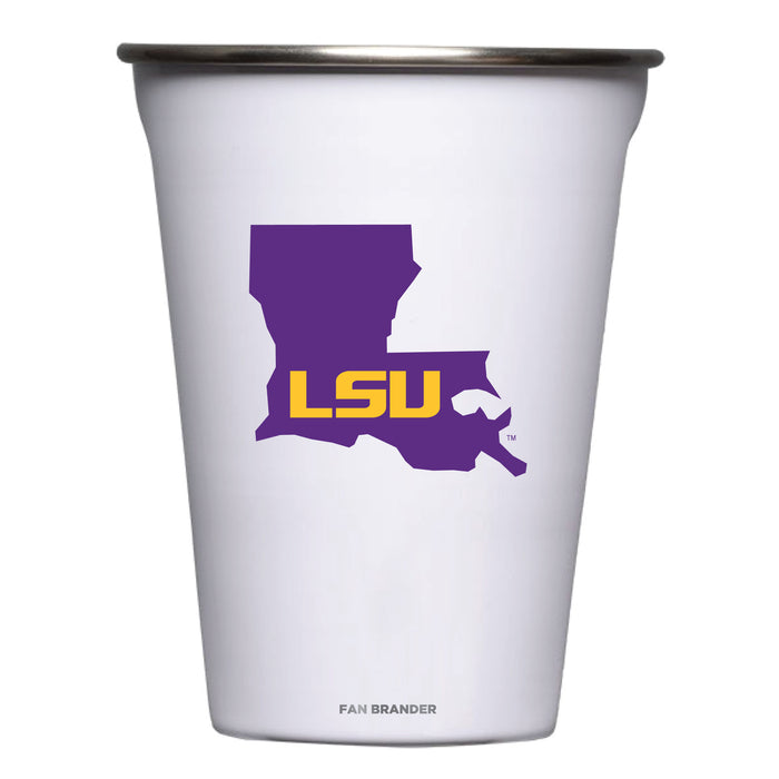 Corkcicle Eco Stacker Cup with LSU Tigers State Design