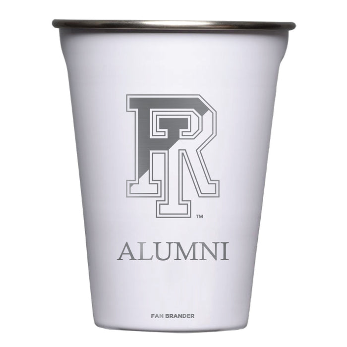 Corkcicle Eco Stacker Cup with Rhode Island Rams Etched Alumni with Primary Logo