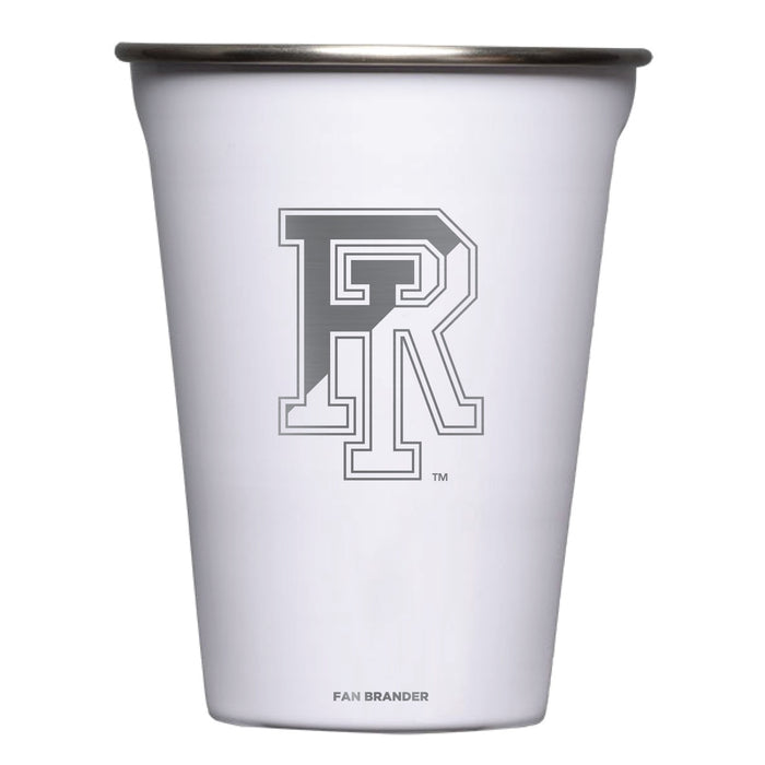 Corkcicle Eco Stacker Cup with Rhode Island Rams Etched Primary Logo