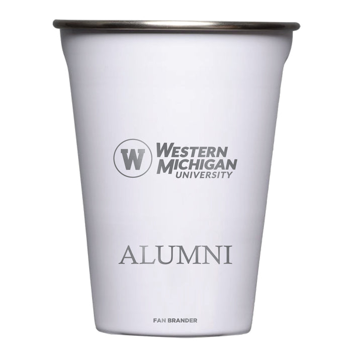 Corkcicle Eco Stacker Cup with Western Michigan Broncos Etched Alumni with Primary Logo