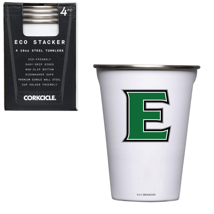 Corkcicle Eco Stacker Cup with Eastern New Mexico Greyhounds Secondary Logo