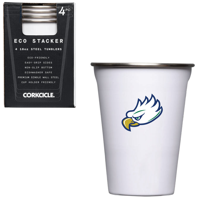 Corkcicle Eco Stacker Cup with Florida Gulf Coast Eagles Secondary Logo