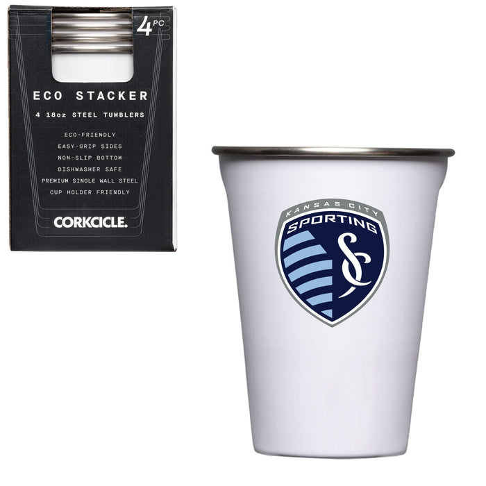 Corkcicle Eco Stacker Cup with Sporting Kansas City Primary Logo