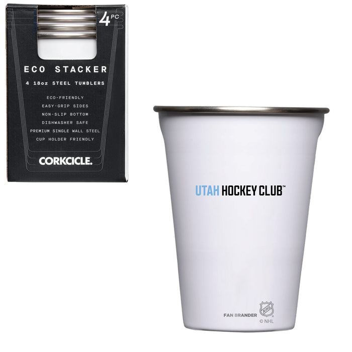 Corkcicle Eco Stacker Cup with Utah Hockey Club Wordmark