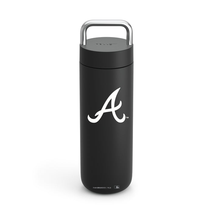 Fellow Carry Water Bottle Atlanta Braves Logos