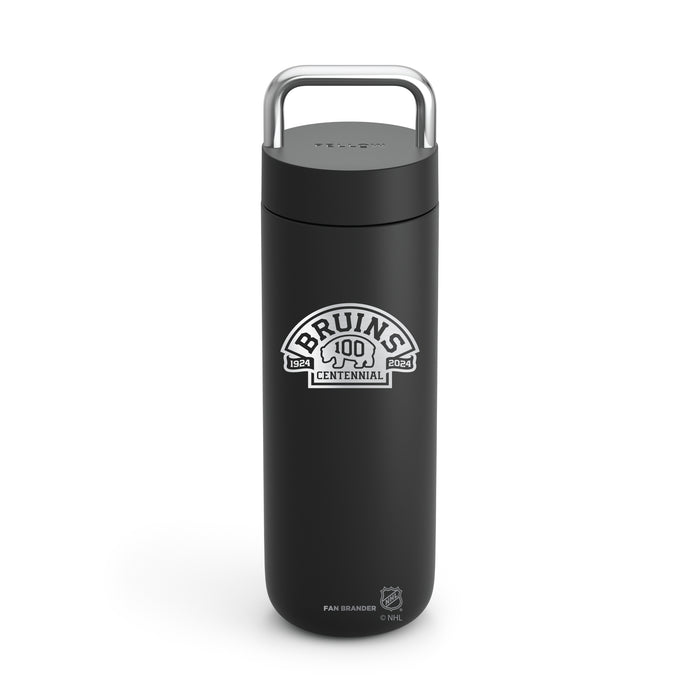 Fellow Carry Water Bottle Boston Bruins Logos