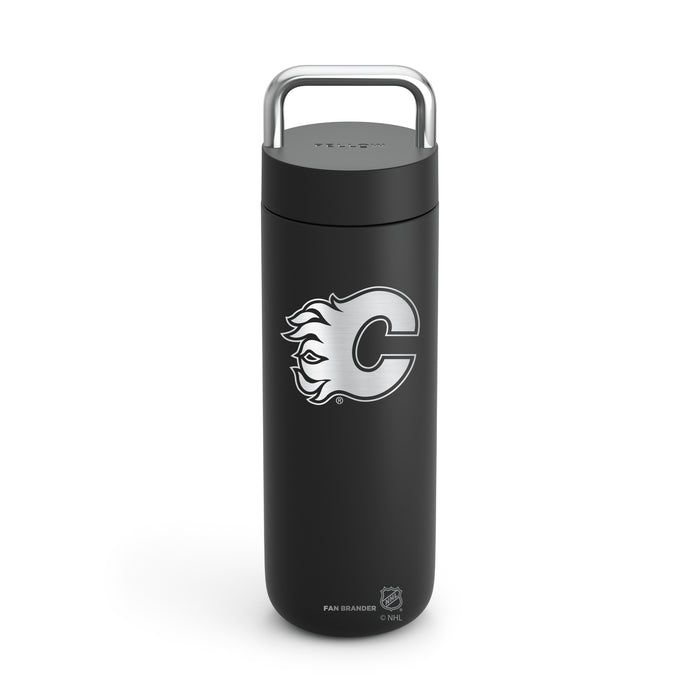 Fellow Carry Water Bottle Calgary Flames Logos