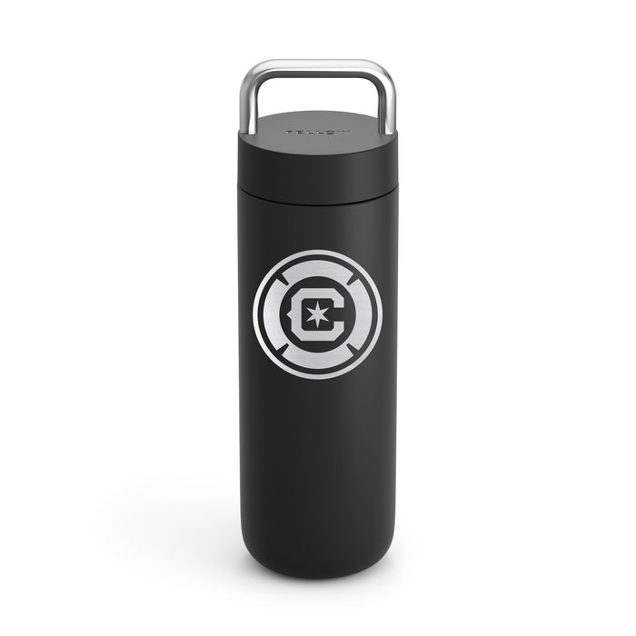 Fellow Carry Water Bottle Chicago Fire Logos