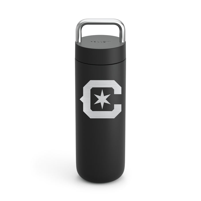 Fellow Carry Water Bottle Chicago Fire Logos