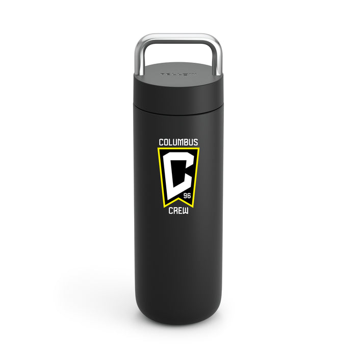 Fellow Carry Water Bottle Columbus Crew SC Logos