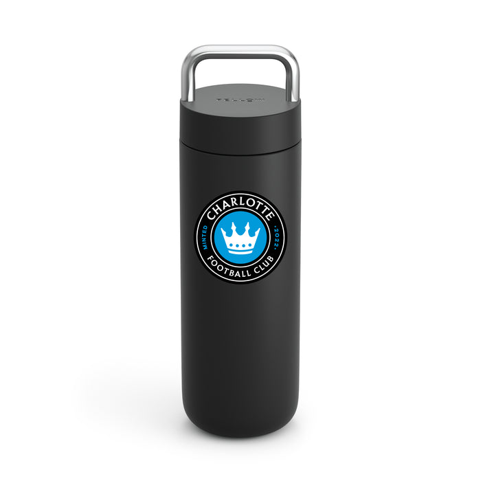 Fellow Carry Water Bottle Charlotte FC Logos