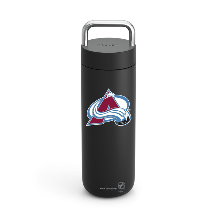 Fellow Carry Water Bottle Colorado Avalanche Logos