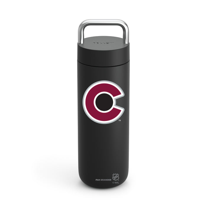 Fellow Carry Water Bottle Colorado Avalanche Logos