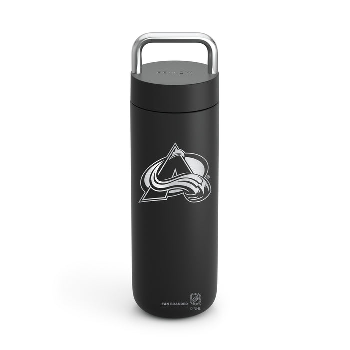 Fellow Carry Water Bottle Colorado Avalanche Logos