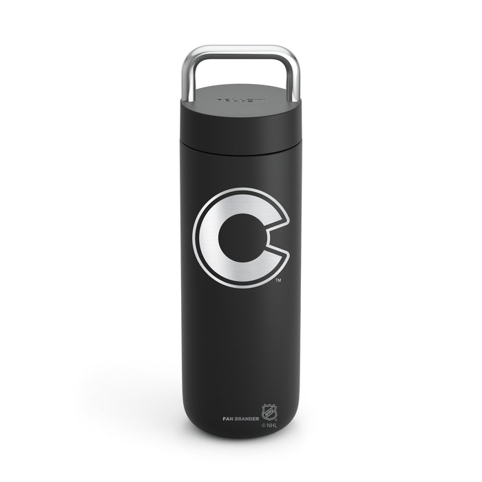 Fellow Carry Water Bottle Colorado Avalanche Logos