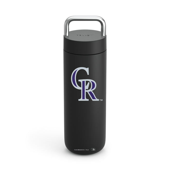 Fellow Carry Water Bottle Colorado Rockies Logos