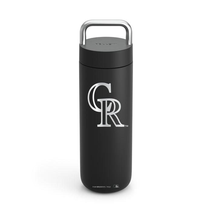 Fellow Carry Water Bottle Colorado Rockies Logos